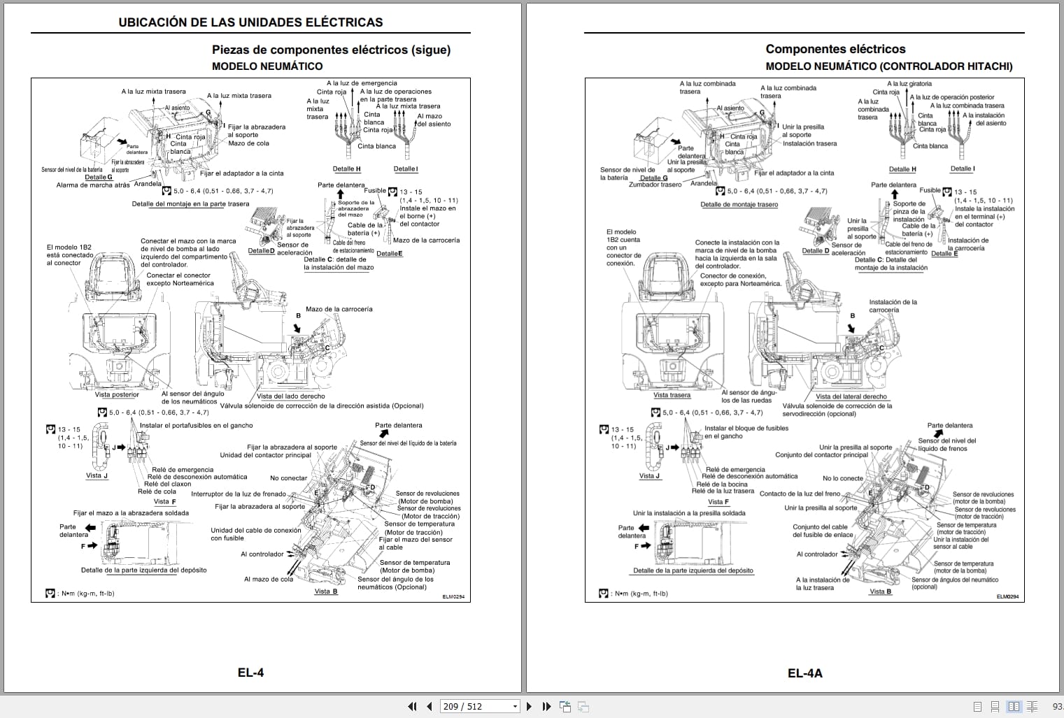 UniCarriers Forklift 1B1 1B2 Series Service Manual SM06E 1B12G0 ES ES (3)