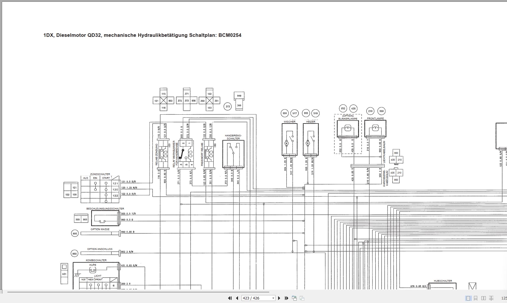 UniCarriers Forklift 1D1 1D2 Series Service Manual SM05E 01N1G0 DE (3)