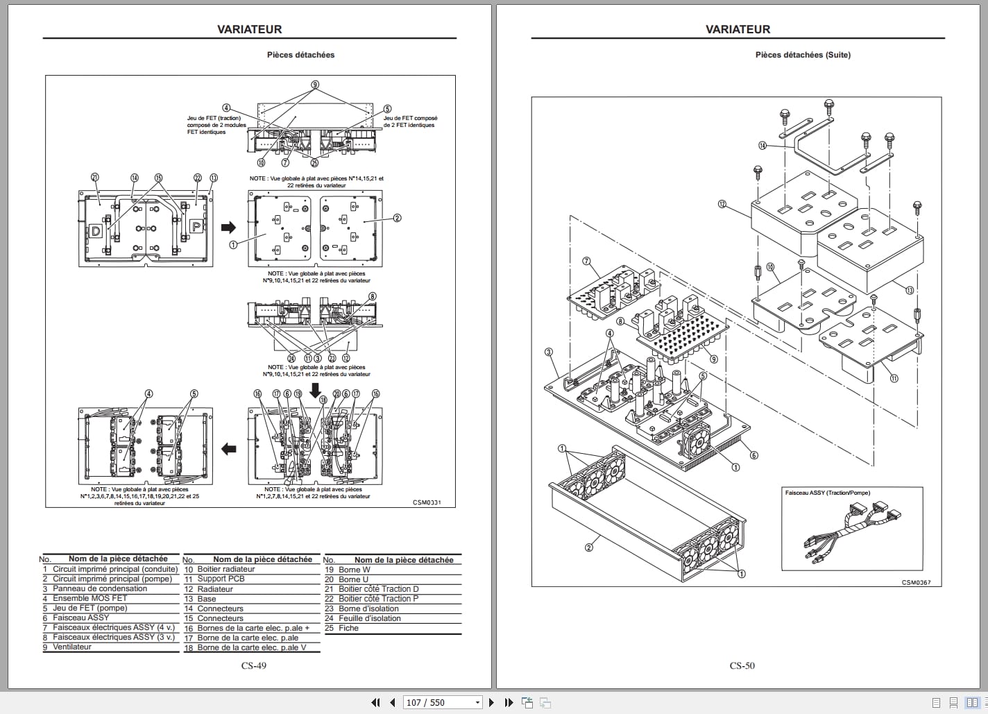 UniCarriers Forklift 1Q2 Series Service Manual SM10E 01Q2E0 FR (2)