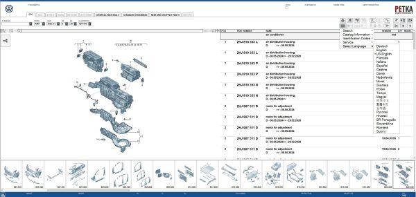 VMware Volkswagen Car EPC 8.3 08.2025 Spare Parts Catalog (8)