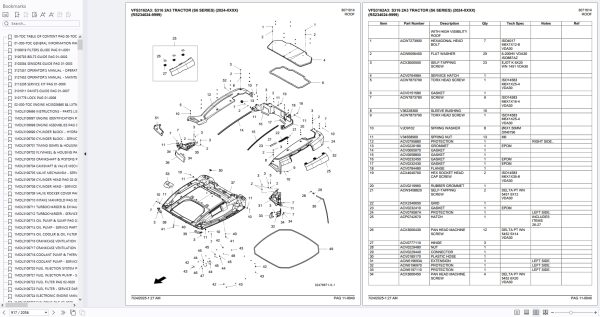 Valtra Tractor S316 2A3 S6 Series 2024 XXXX RS234024 9999 Parts Catalog (2)