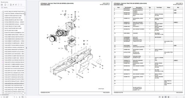Valtra Tractor S346 2A3 S6 Series 2024 XXXX RS235005 9999 Parts Catalog (2)
