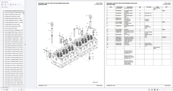Valtra Tractor S376 2A3 S6 Series 2024 XXXX RS022007 9999 Parts Catalog (2)