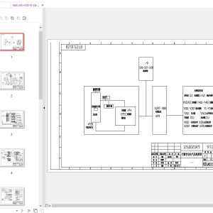 XCMG Crane RT25 Electrical Schematics (1)