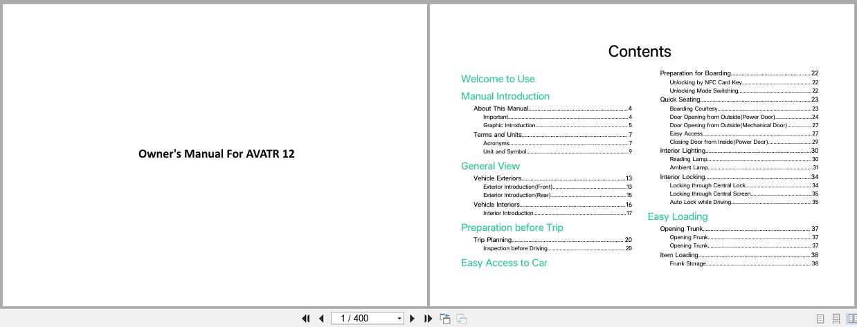 AVATR 12 Owner Manual (1)