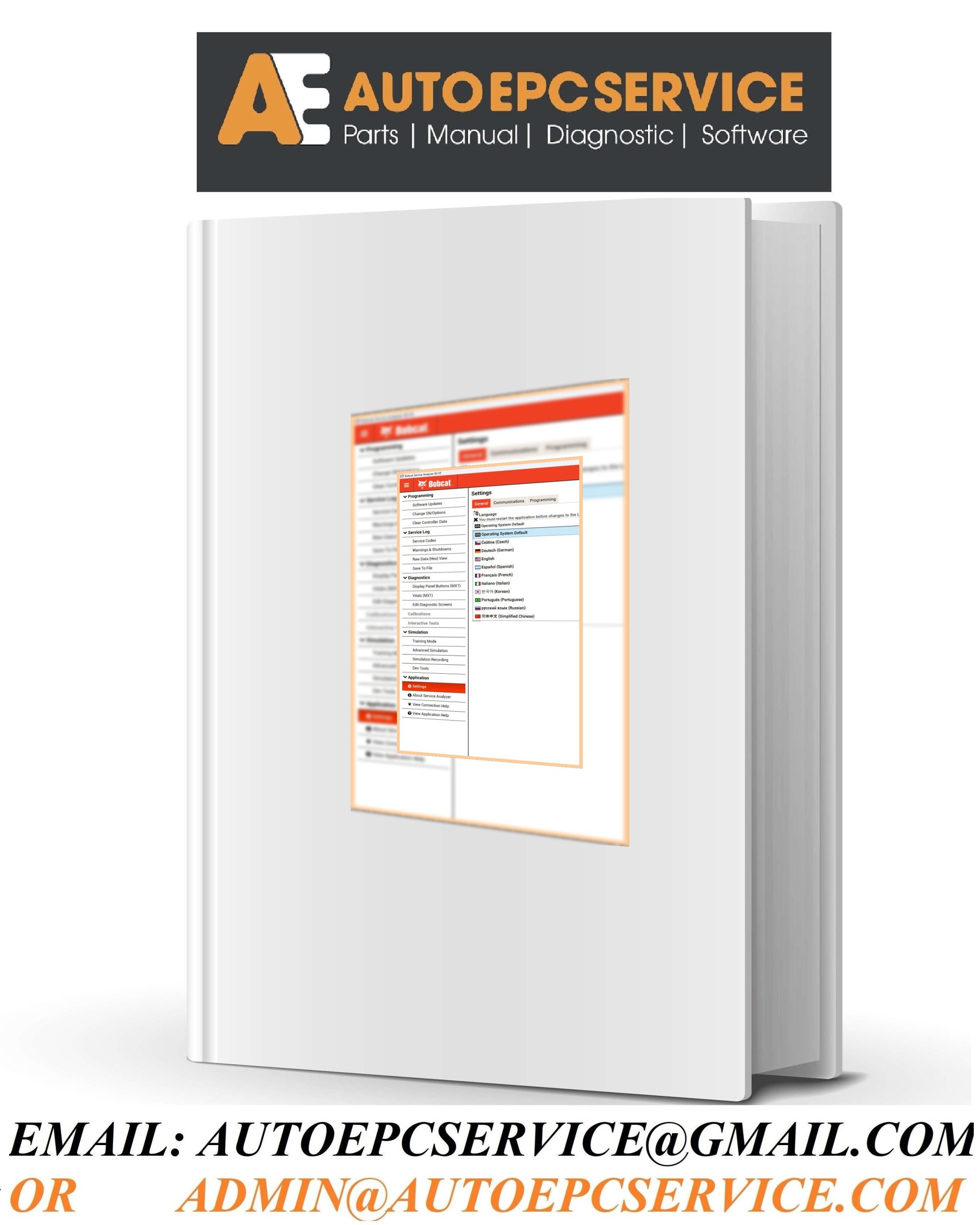 All Bobcat Program 2025 Parts Service Schematic Diagnostic