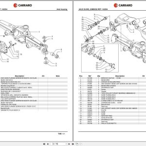 Antonio Carraro Axle 20.29S Spare Parts Catalog (2)