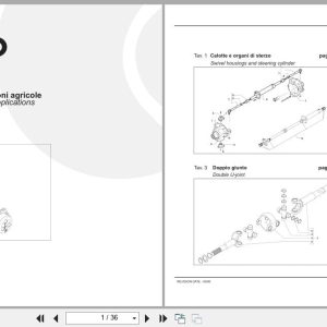 Antonio Carraro Axles Spare Parts List EN IT (1)