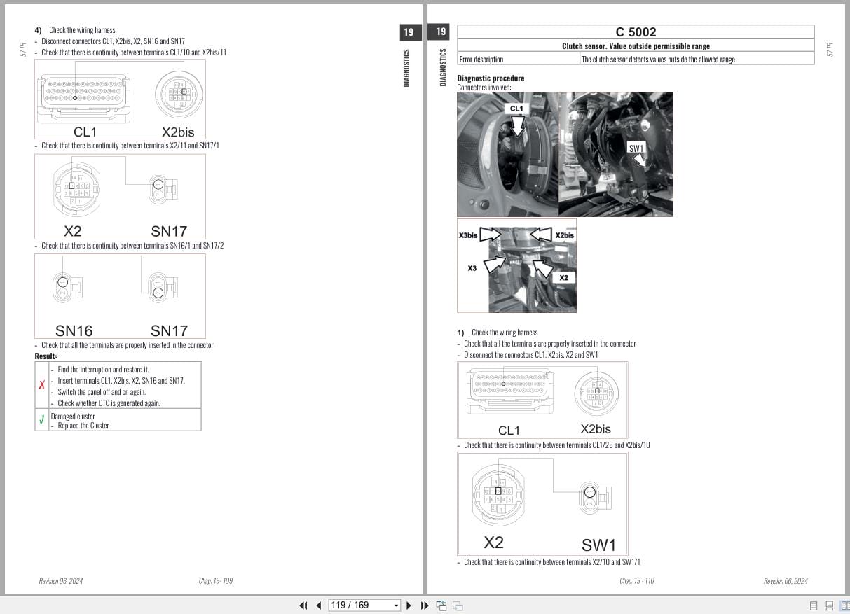 Antonio Carraro Tractor TR5 800 Infinity Diagnostic Workshop Manual 47307263 2024 (2)