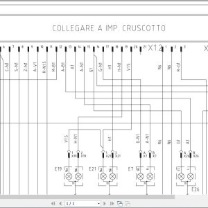 Antonio Carraro Tractor TRH9400 (121) Electrical Schematic IT (1)