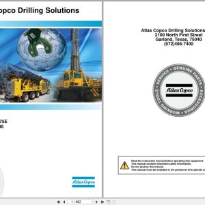 Atlas Copco Drill Rigs PV275V Parts List (1)