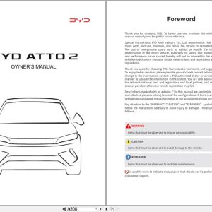 BYD ATTO 2 Owners Manual 2024 (1)