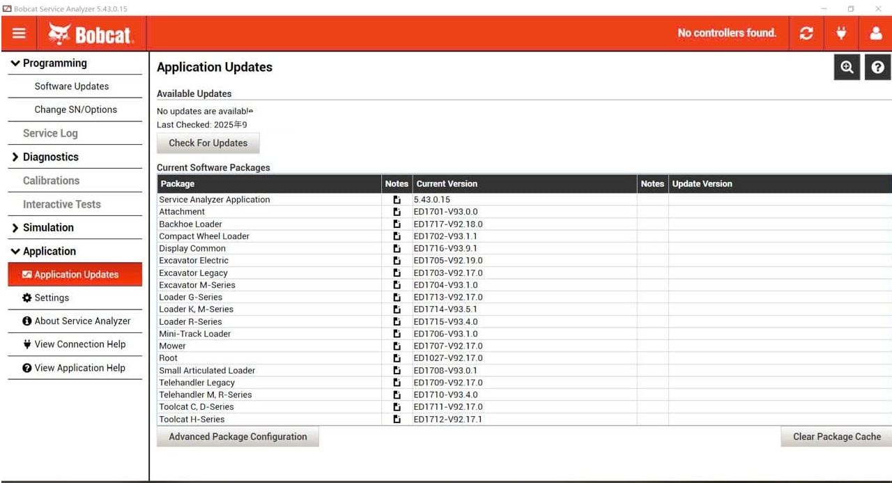 Bobcat Service Analyzer 5.43.0.15 09.2025 Diagnostic Program Remote 1