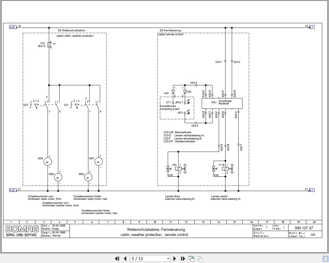 Bomag Roller BW 100 120 AD AC 4 Service Operating Maintenance Manual (3)
