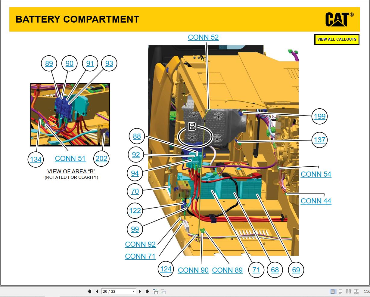 CAT Excavator 326 326GC 330 330GC Electric Diagram M0105660 02 2