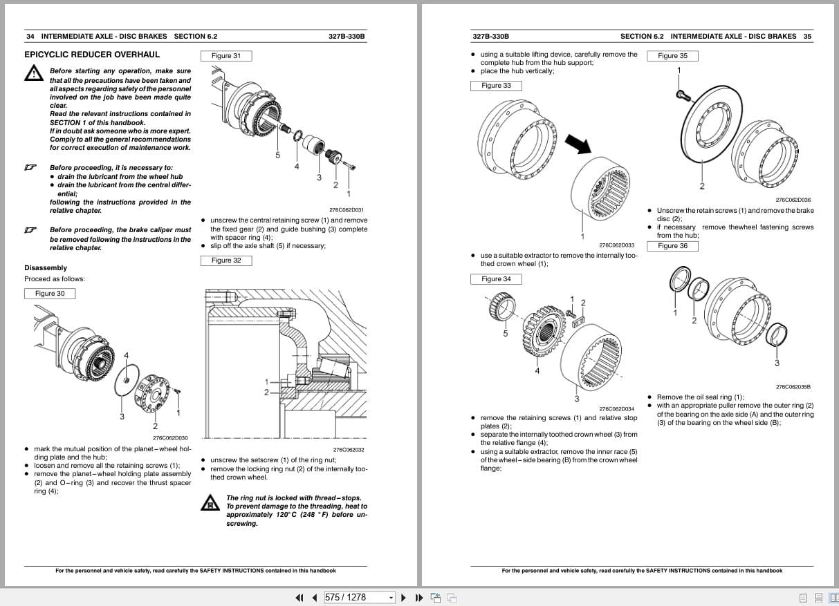Case Articulated Truck 327B 330B Service Manual 84187913 2009 (2)