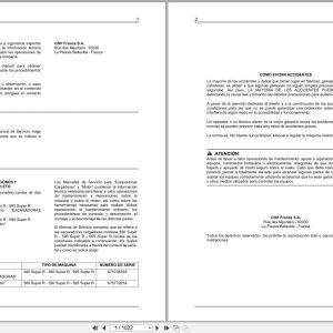 Case Backhoe Loader 580 590 695 Super R Service Manual 87570833A ES (1)