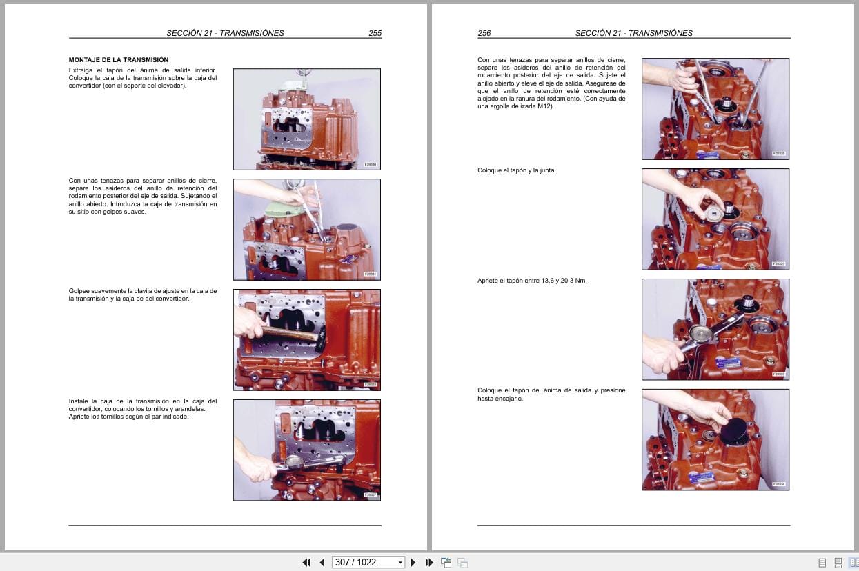 Case Backhoe Loader 580 590 695 Super R Service Manual 87570833A ES (2)