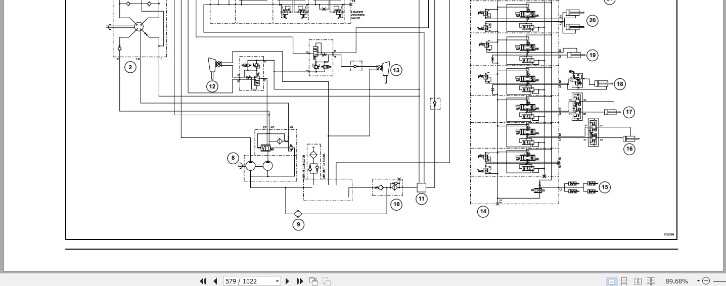 Case Backhoe Loader 580 590 695 Super R Service Manual 87570833A ES (4)