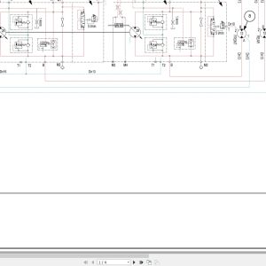 Case Compactor DV209D Tier 4B Hydraulic Schematic RAC48123774 (1)