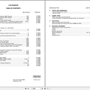 Case Crawler Dozer 1150 Service Manual 9 79552 (1)