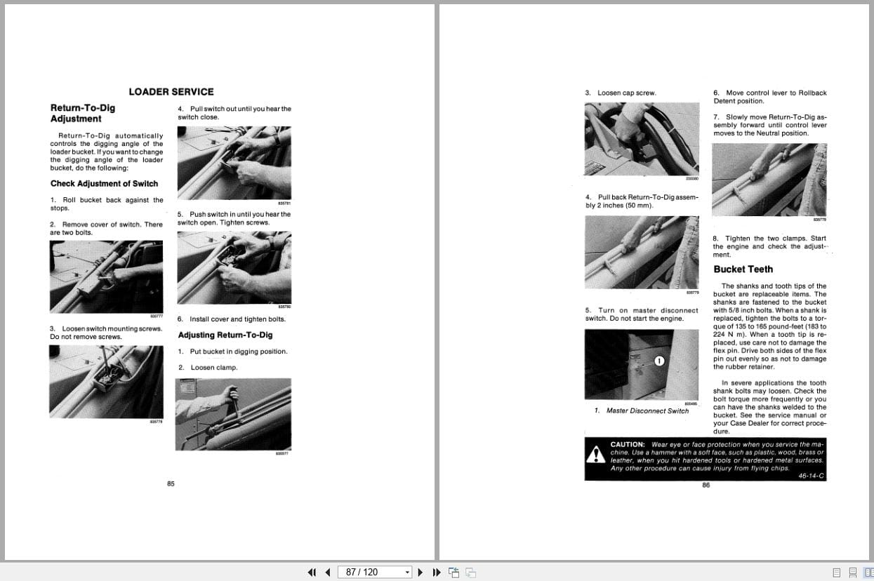 Case Crawler Dozer 1150D 1155D Operators Manual 9 8710 (2)