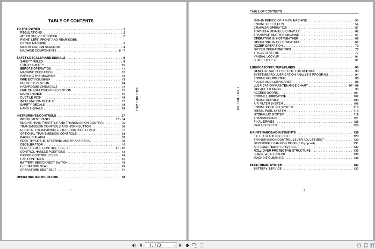 Case Crawler Dozer 1150H Operators Manual (1)