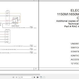 Case Crawler Dozer 1150M 1650M Tier 4A Stage IIIB Electrical Schematic RAC47619956 (1)