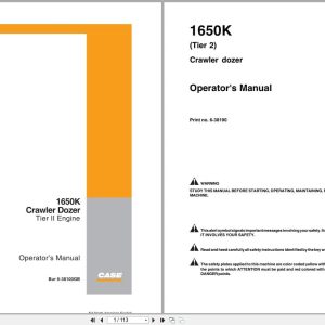 Case Crawler Dozer 1650K Tier 2 Operators Manual 6 38100GB (1)