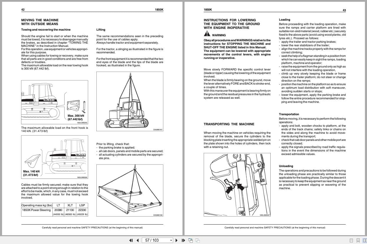 Case Crawler Dozer 1850K Tier 2 Operators Manual 6 36840GB (2)