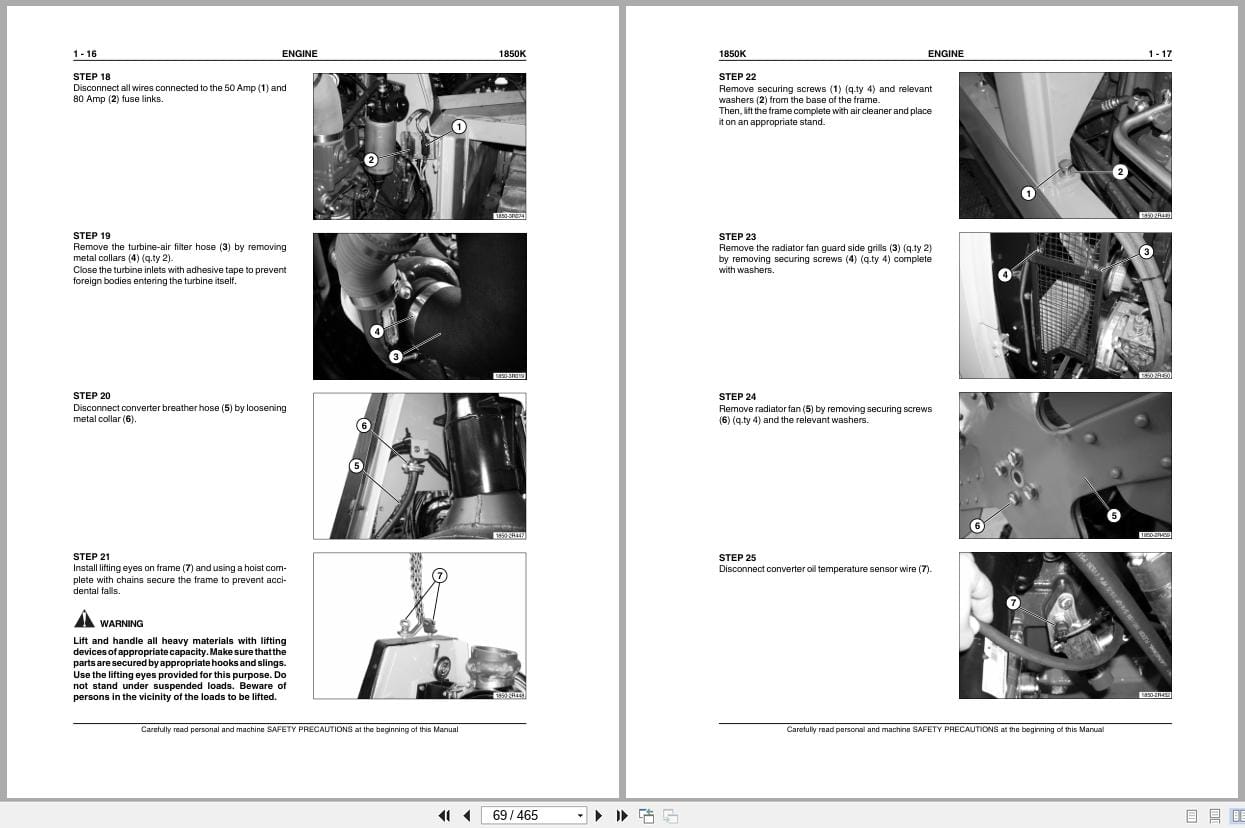 Case Crawler Dozer 1850K Tier 3 Repair Manual 87630287NA (2)