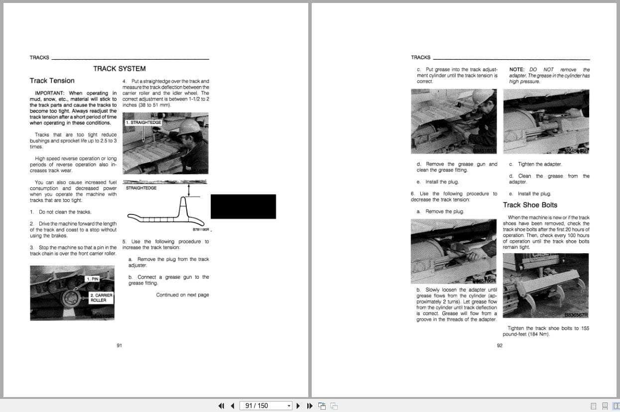 Case Crawler Dozer 550 Operators Manual (2)