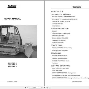 Case Crawler Dozer 650K 750K 850K Tier 3 Repair Manual 87364103 NA (1)