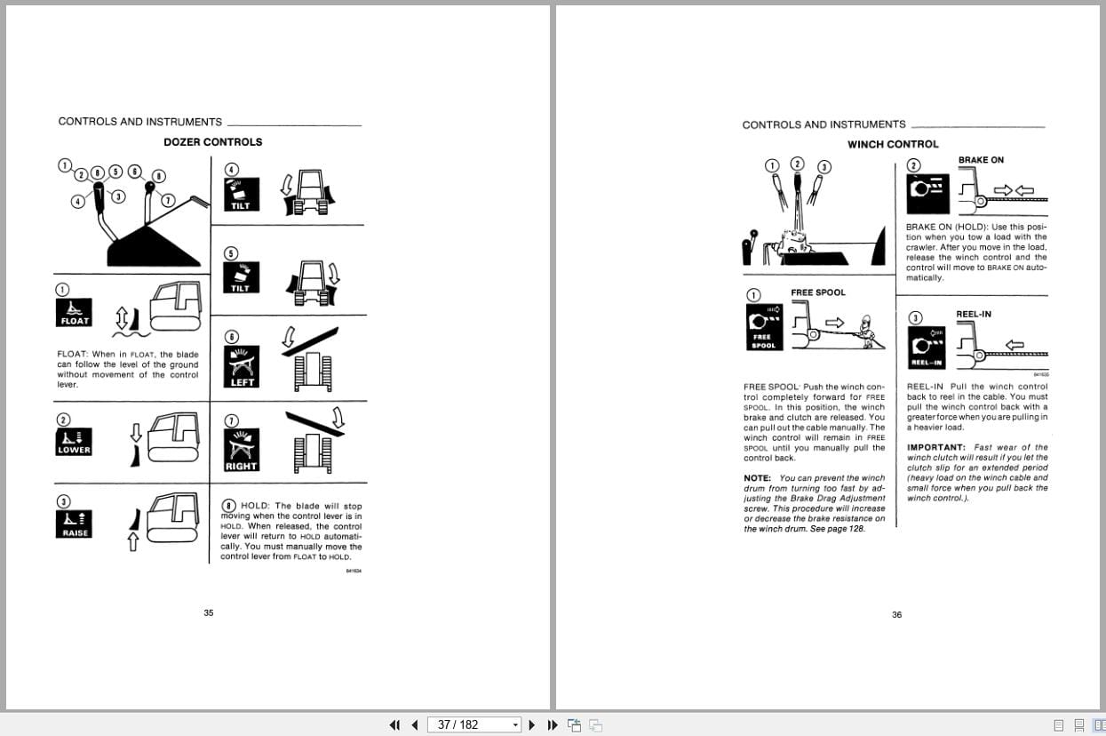 Case Crawler Dozer 850D 855D Operators Manual 9 9470 (2)