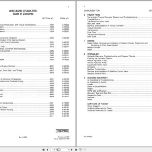 Case Crawler Dozer 850D 855D Service Manual 8 16520 (1)
