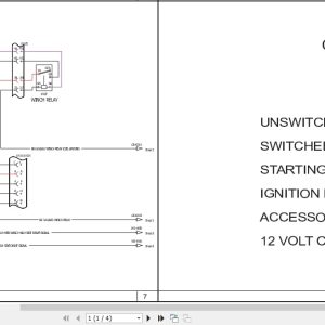 Case Crawler Dozer 850M Tier 4 Electrical Schematic RAC47621946 (1)