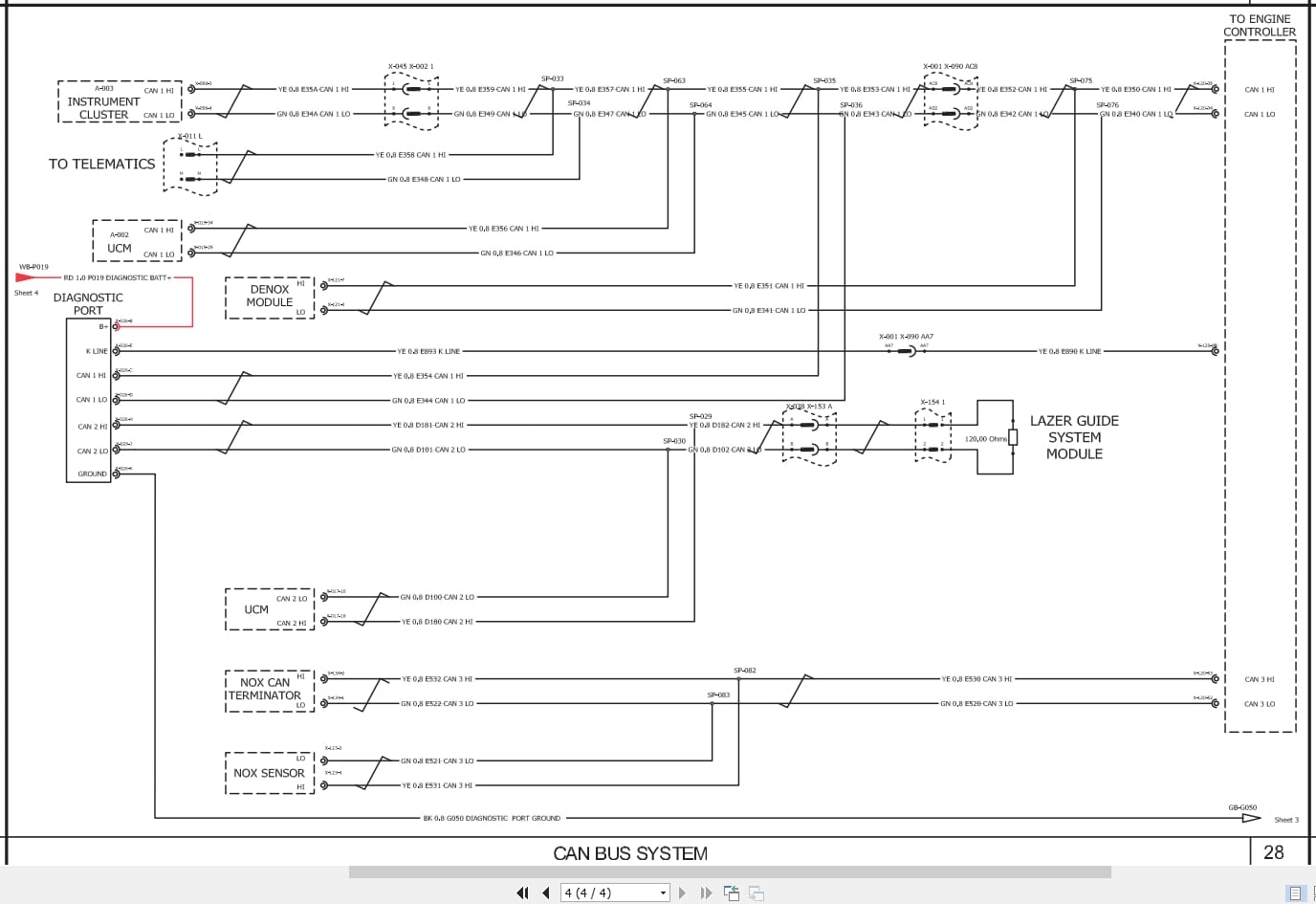 Case Crawler Dozer 850M Tier 4 Electrical Schematic RAC47621946 (2)