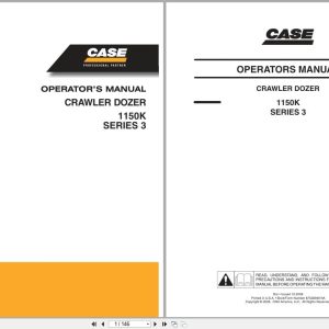 Case Crawler Dozer Series 3 1150K Operators Manual 87538948NA (1)