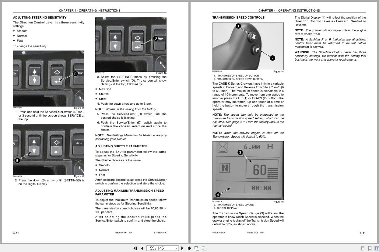 Case Crawler Dozer Series 3 1150K Operators Manual 87538948NA (2)