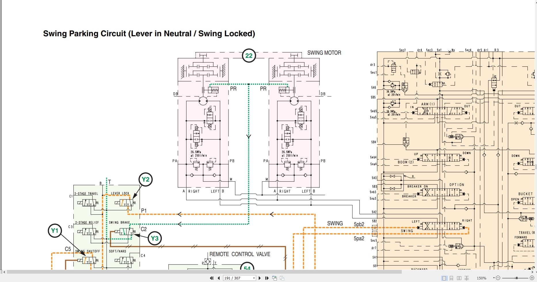 Case Crawler Excavator CX800 Tier 3 Schematic Set 87539044NA (3)