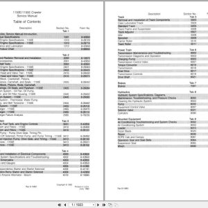 Case Crawler Loader 1150E 1155E Service Manual 8 10861 (1)