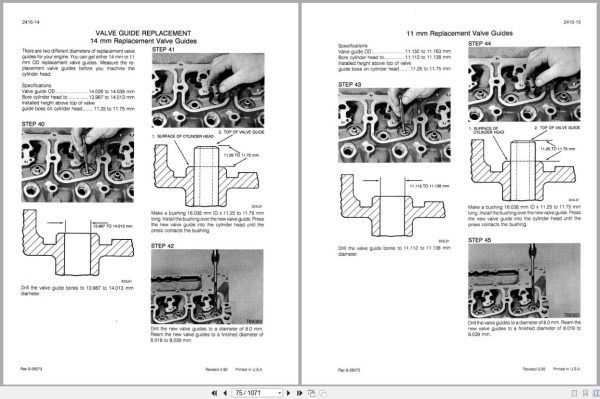 Case Crawler Loader 850 850E Service Manual 8 17012 (2)
