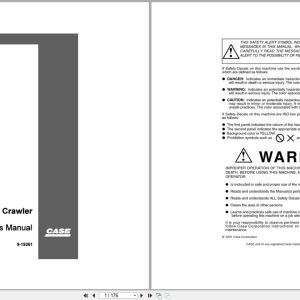 Case Crawler Loader 855E Operators Manual 9 19261 (1)