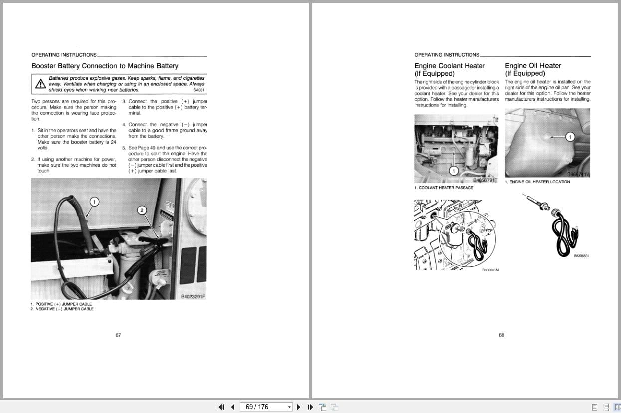 Case Crawler Loader 855E Operators Manual 9 19261 (2)