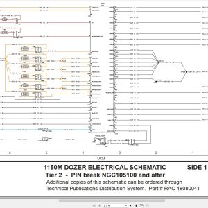 Case Dozer 1150M Tier 2 Electrical Schematic RAC48080041 (1)