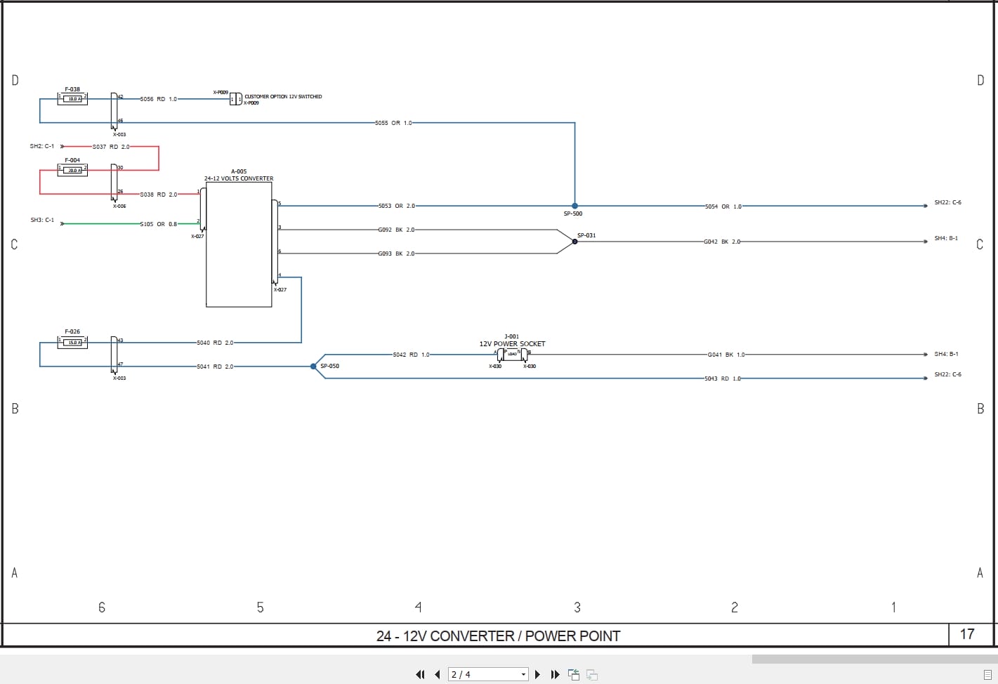 Case Dozer 1650M Tier 4B Electrical Schematic RAC48090721 (2)