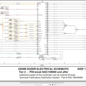 Case Dozer 2050M Tier 2 Electrical Schematic RAC48048998 (1)