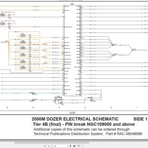 Case Dozer 2050M Tier 4B Electrical Schematic RAC48048996 (1)