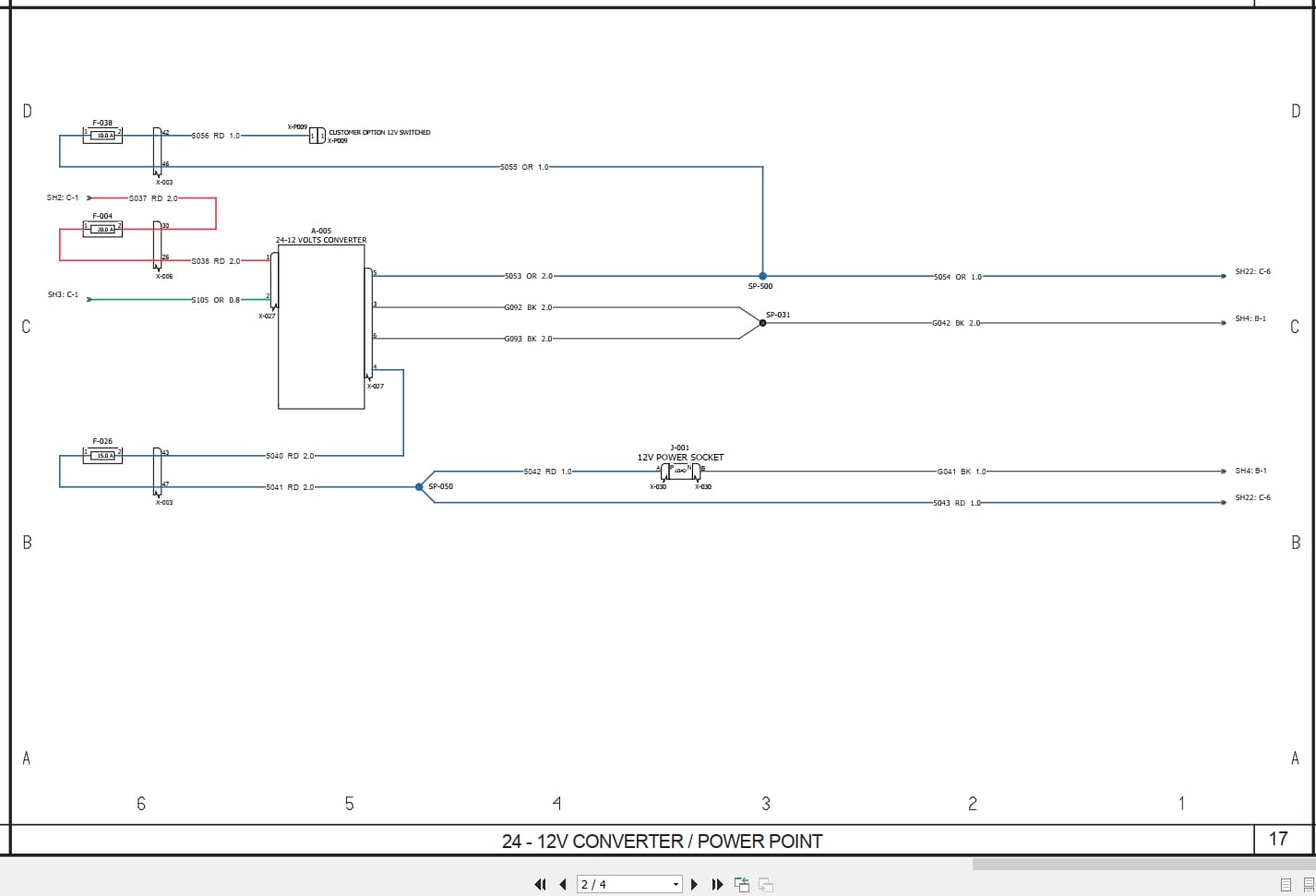 Case Dozer 2050M Tier 4B Electrical Schematic RAC48048996 (2)
