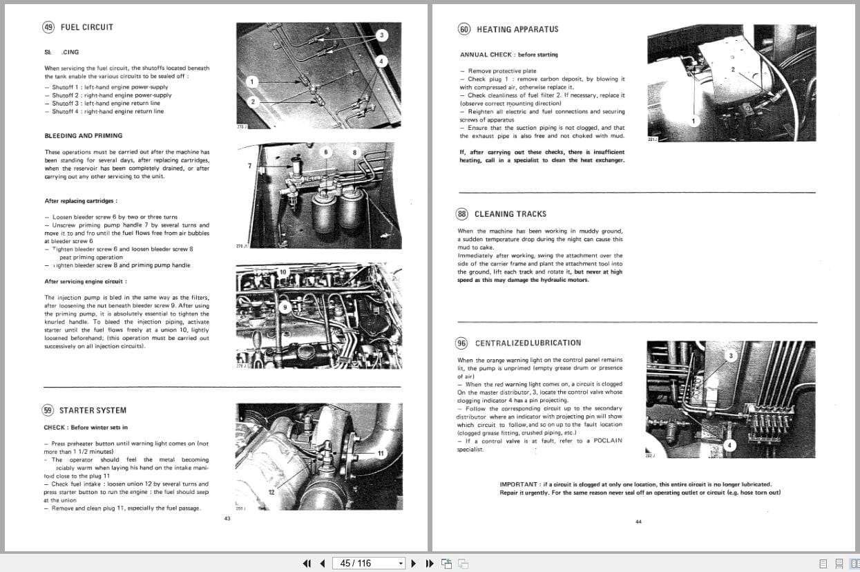 Case Excavator 1000CK Operators Manual U1344023 (2)